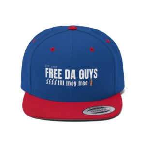 Free Da Guys Unisex Flat Bill Hat