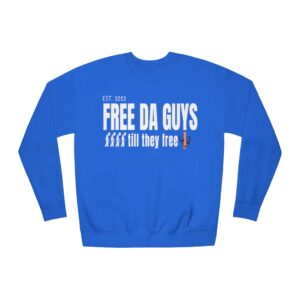 Free Da Guys Unisex Fleece Sweatshirt