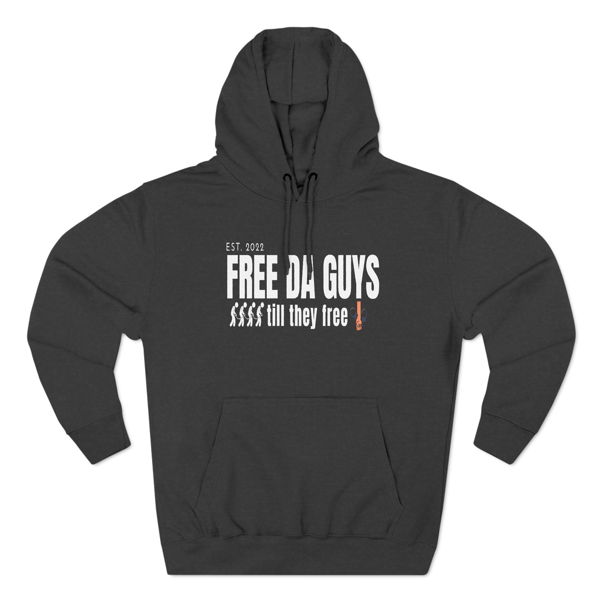 Free Da Guys Men's Hoodie - Image 13